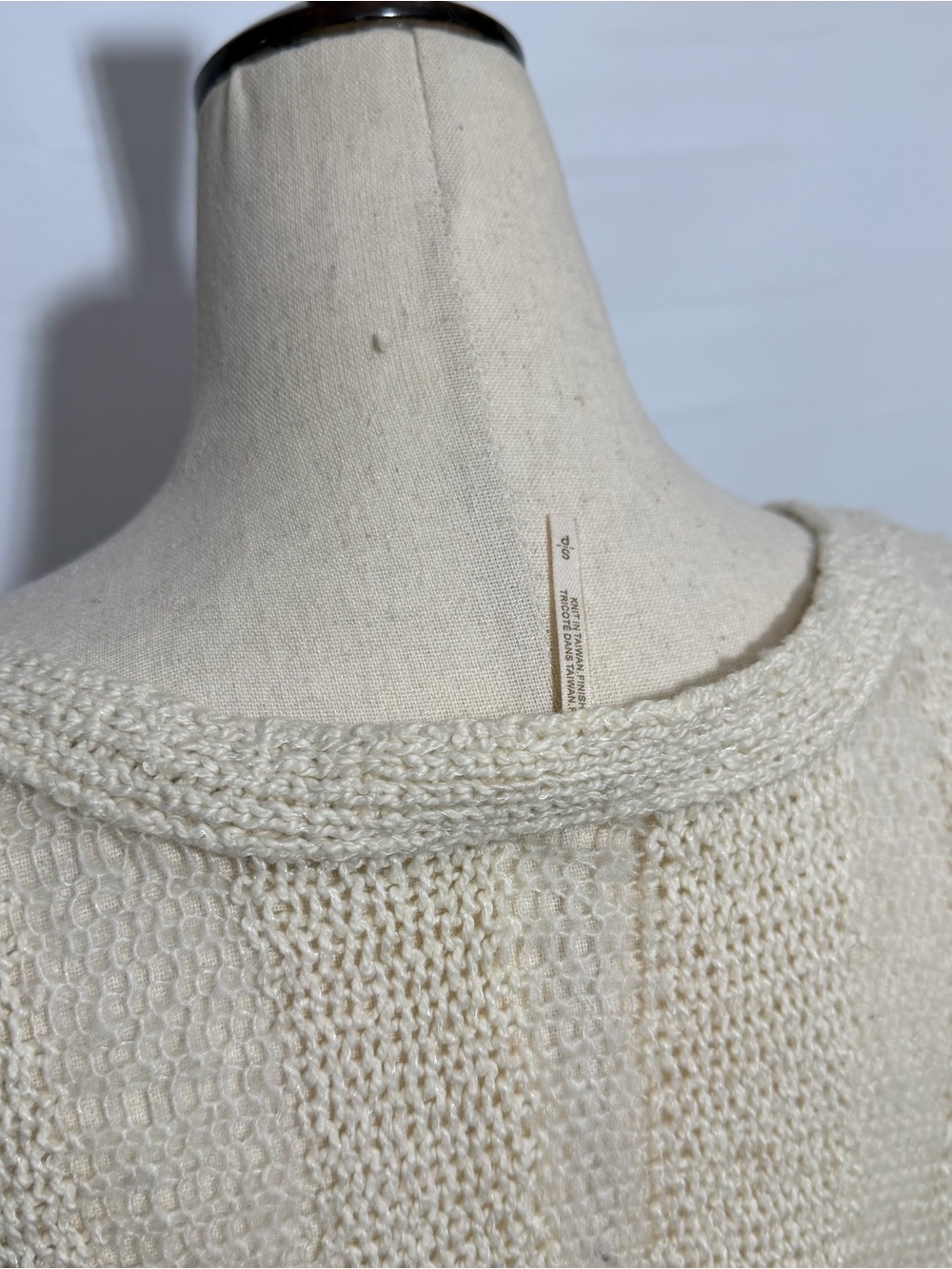 Free People • Spending Time Stripe Hi Lo Pullover Sweater S ASO Violet Harmon - Picture 6 of 9
